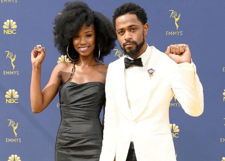 LaKeith Stanfield is in relationship with Xosha Roquemore.